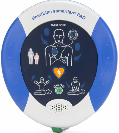 HeartSine Samaritan 350 P Semi Automatic defibrillator AED